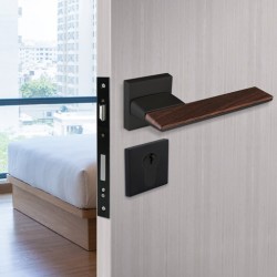 Cerradura LISBOA Negro Madera  TUR.MAN.1800NM | Jako Herrajes